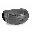 V49 AIR Monokey toptaske med Wingflow system – sort, med tonet reflektor, 49 liter