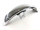 Yamaha XS 650 Type 447 [1975] - Front Fender Foster Sheet foran med Dent og Crack-1