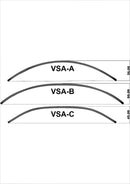 BMW VSA-type B (33/22 cm) -Vario Spoiler-tilknytning "VSA-B" inklusive klemme-12