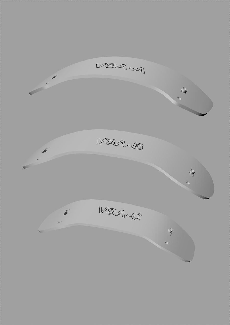 BMW VSA-type B (33/22 cm) -Vario Spoiler-tilknytning "VSA-B" inklusive klemme