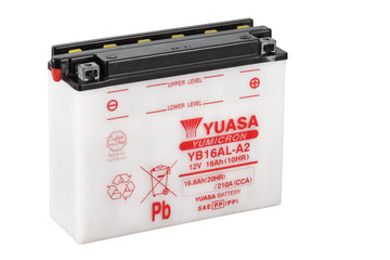 DUCATI 750 MONSTER [1997-2000] - Motorcykelbatteri YB16AL-A2 12V 16Ah 210CCA