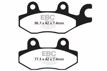 Yamaha XTZ 660 Tenere [EBC] -FA-HH-serie Sintermetal Brake Pads