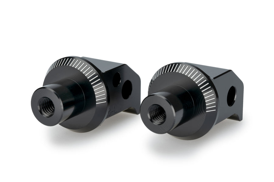 CFMOTO 300 NK [2025] – Adapter passager fodstøtte gummipude – sort