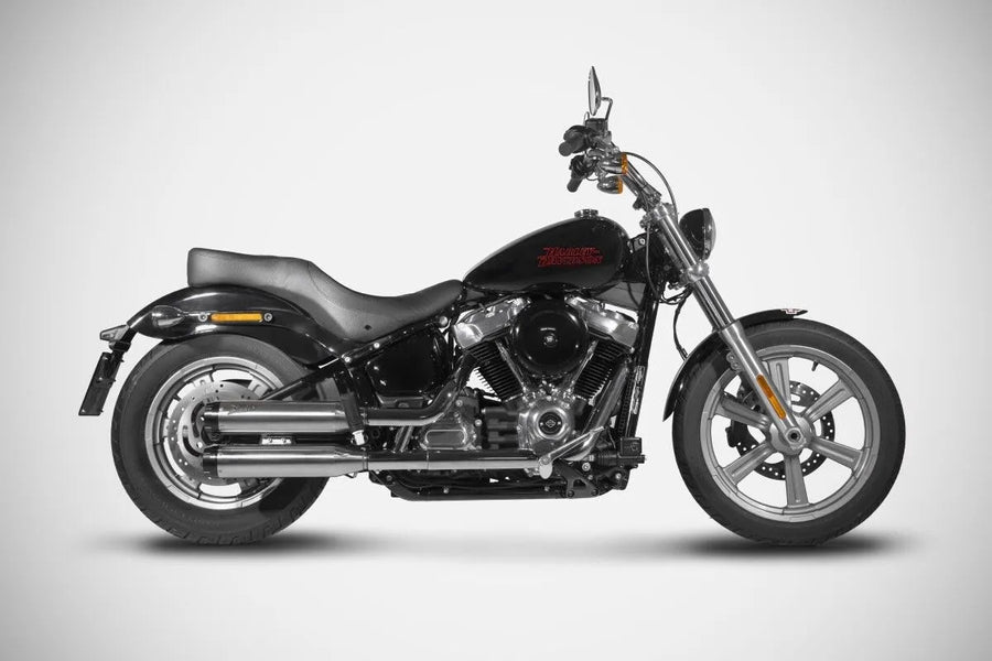 harley davidson fxlrs [ZARD] – Overlappet Slip-Ons lyddæmper til HD-SOFTAIL M8