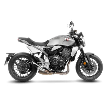 honda cb 1000 [LEOVINCE] – LV Corsa S fuld sort slip-on lyddæmper - 0
