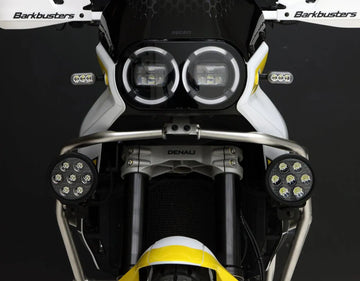 Ducati DesertX [DENALI] – detaljeret visning af positionslysbeslag