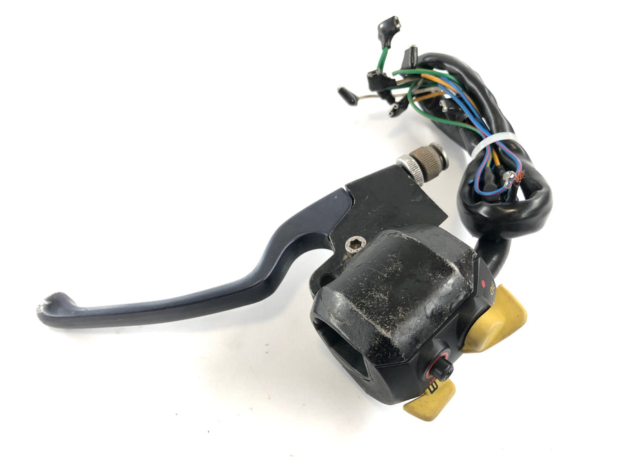 BMW R 100 RT [1979] - Styrets fittings til venstre med koblingsgrebet