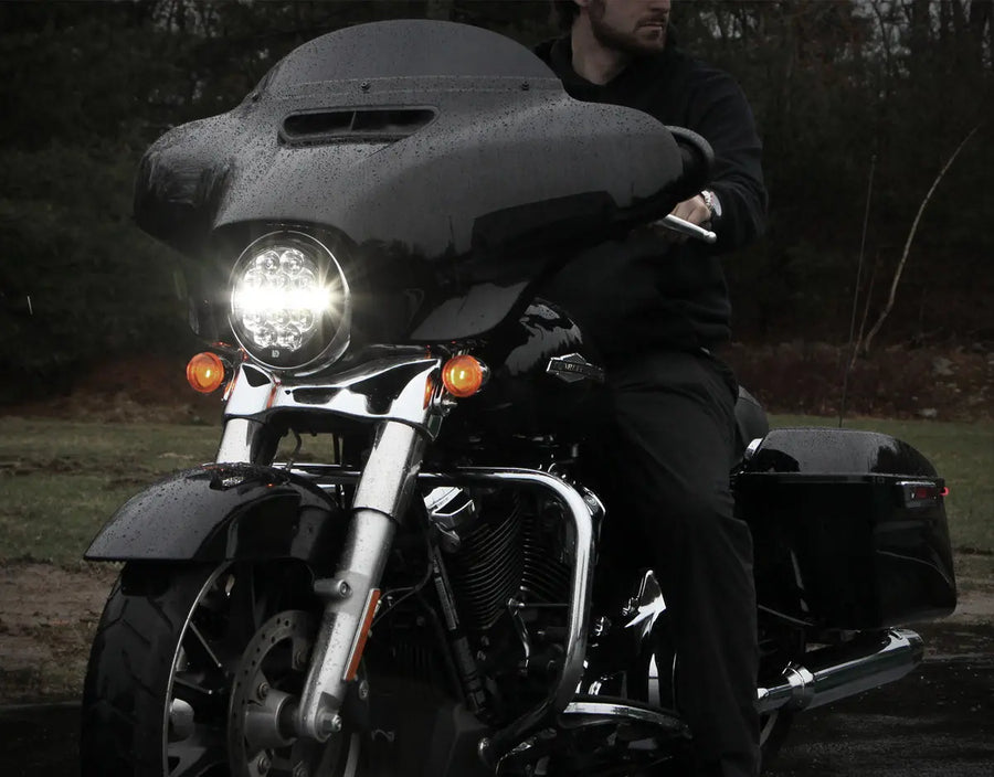 harley-davidson street [DENALI] – D14 Destroyer LED-Scheinwerfer Upgrade Kit - Harley-Davidson Street Glide