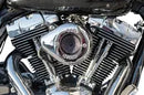 Harley-Davidson FXDBA 1584 Dyna Street Bob Limited [2013] - Air Stinger Stealth Luftfiltersatz – Oberfläche: Silber – Bild 12