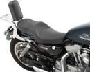 harley-davidson sportster s [DRAG SPECIALTIES] – Fladt vinyl dobbelt-trough sæde-1