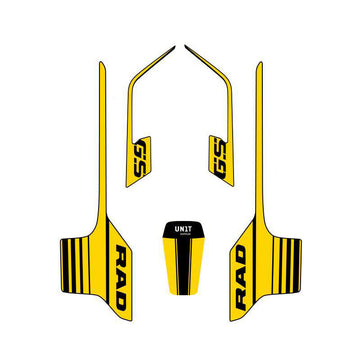BMW R 1200 GS LC [2013-2018] - KIT RAD Gule 40. klistermærker