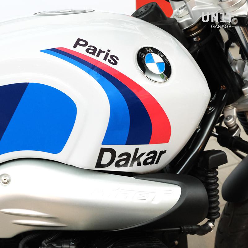 BMW R nineT 1200 Urban G/S (lav udstødning) [2017-2023] - PARIS DAKAR Motorsport-mærkat
