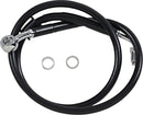 harley-davidson street bob [DRAG SPECIALTIES] – Forlænget bremseslange i rustfrit stål-1