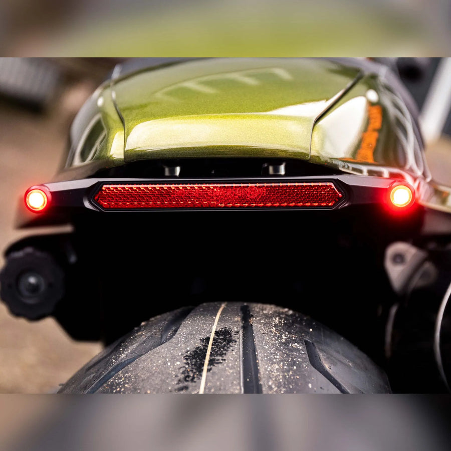 harley davidson sportster s rh 1250 s [HEINZ BIKES] – 3-i-1 ekstra forlygte NANO