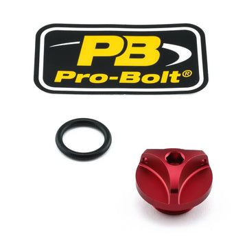 aprilia dorsoduro 750 [PRO BOLT] – oliepåfyldningsdæksel lavet af aluminium