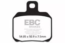 Ducati 848 [EBC] -Half-Sintered Vee Brake Pads-1