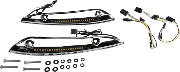 Harley Davidson Fltr [CUSTOM DYNAMICS] – Genesis® 4 Dynamic LED Road Glide® Windscreen Strip