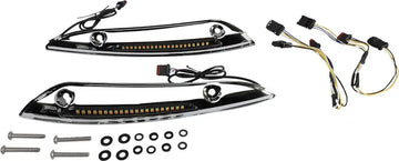 Harley Davidson Fltr [CUSTOM DYNAMICS] – Genesis® 4 Dynamic LED Road Glide® Windscreen Strip