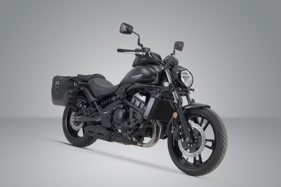 Kawasaki EN 650 S Vulcan [2015-2024] - Legend Gear sidetaskesystem LC2 Black Edition – Billede 2