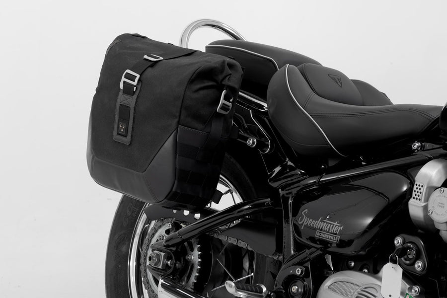 Triumph Bonneville 1200 Speedmaster [2019-2026] - Legend Gear sidetaskesystem LC Black Edition – billede 5