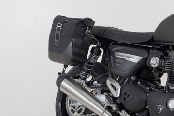 Triumph Speed Twin 1200 [2019-2024] - Legend Gear LC2 sidetaskesystem Brown Edition - Billede 2