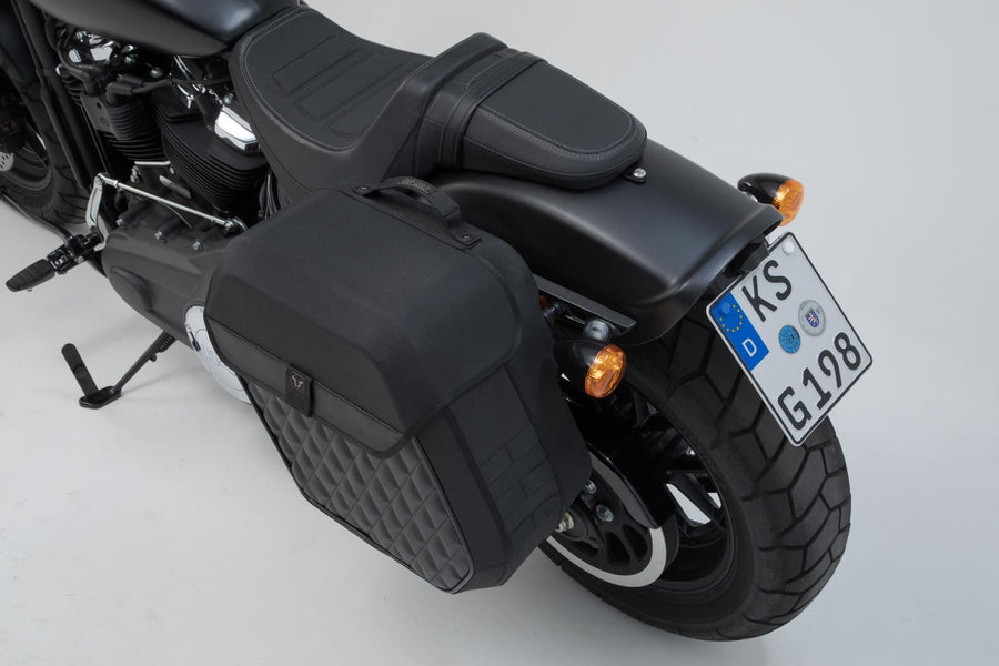 Harley-Davidson FXFB 1750 Softail Fat Bob 107 [2018-2021] - Legend Gear sidetaskesystem LH2 venstre - billede 3