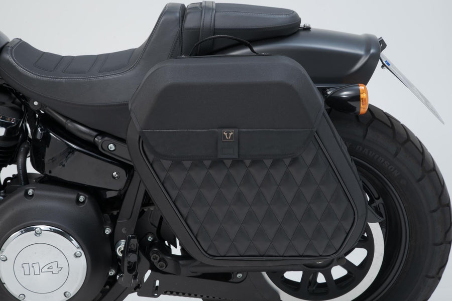 Harley-Davidson FXFB 1750 Softail Fat Bob 107 [2018-2021] - Legend Gear sidetaskesystem LH2 venstre - billede 4