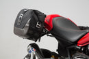 Ducati Monster 1200 [2017-2020] - Legend Gear LC1 & LC2 sidetaskesystem Black Edition - Billede 1