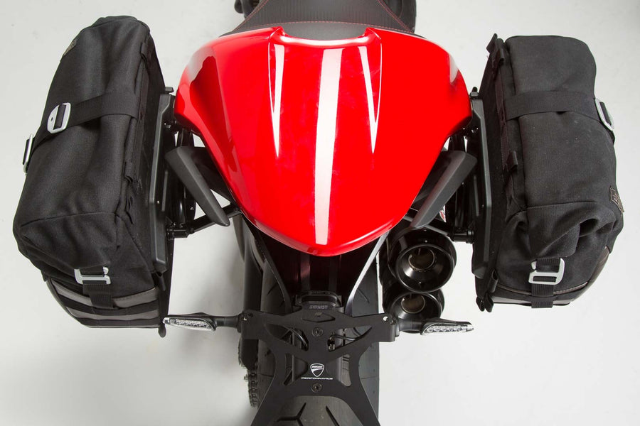 Ducati Monster 1200 [2017-2020] - Legend Gear LC1 & LC2 sidetaskesystem Black Edition - Billede 2