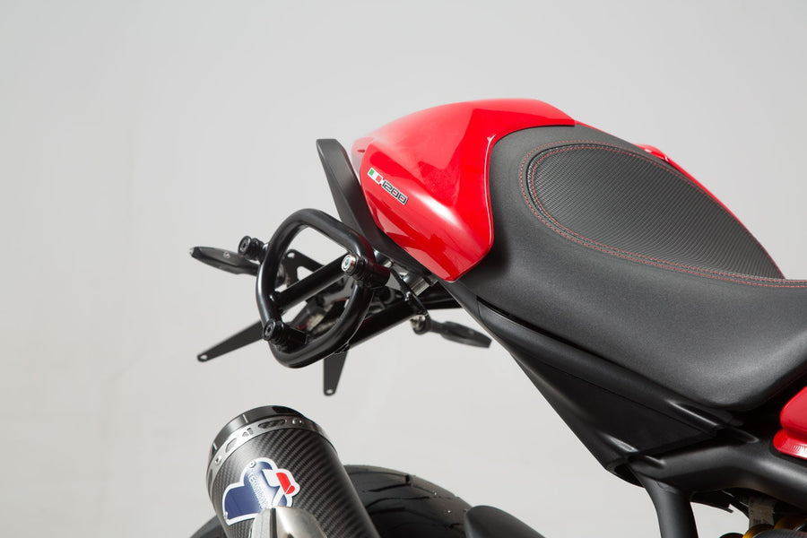 Ducati Monster 1200 [2017-2020] - Legend Gear LC1 & LC2 sidetaskesystem Black Edition – billede 3
