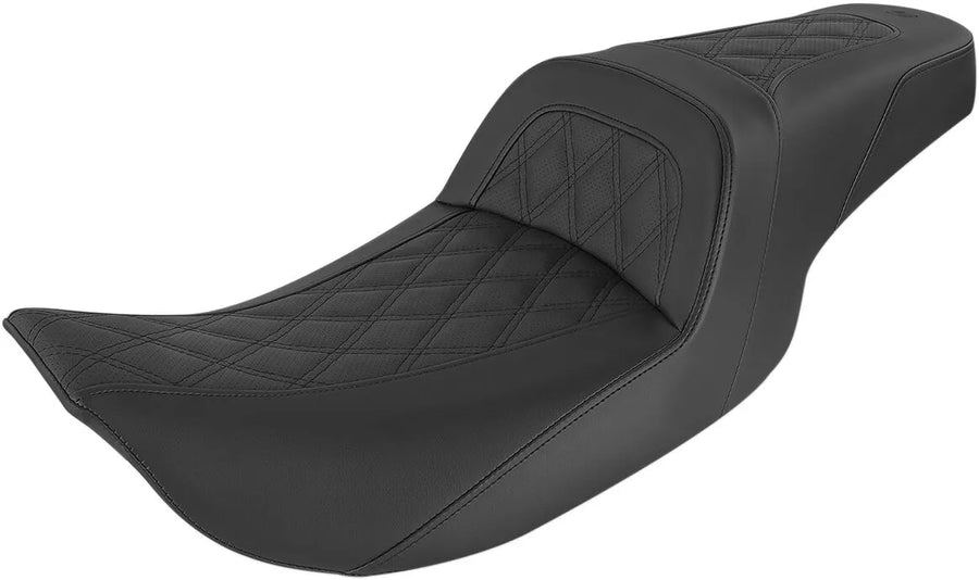 harley davidson flhri [SADDLEMEN] – Slankt sæde med diamantquiltning
