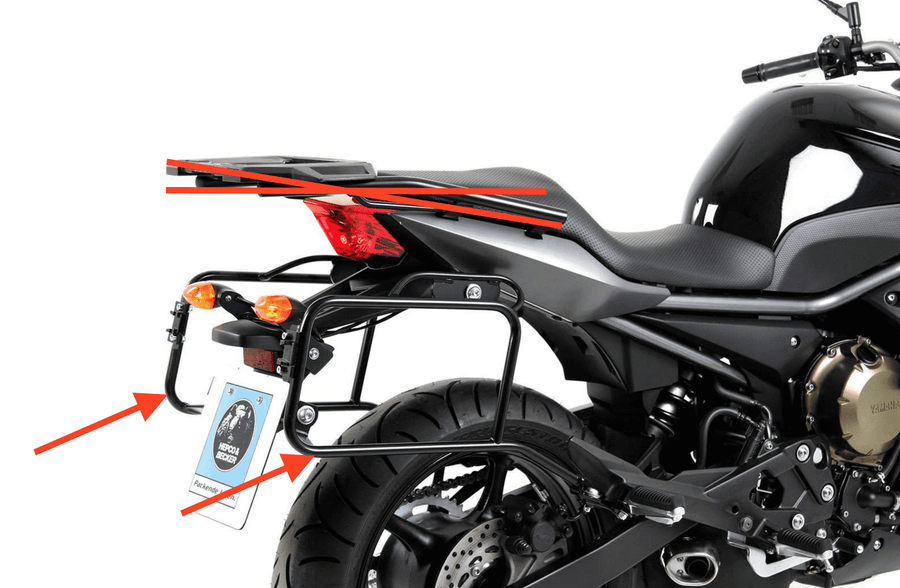Yamaha XJ 6 [2013-2016]-Case Carrier Lock-it