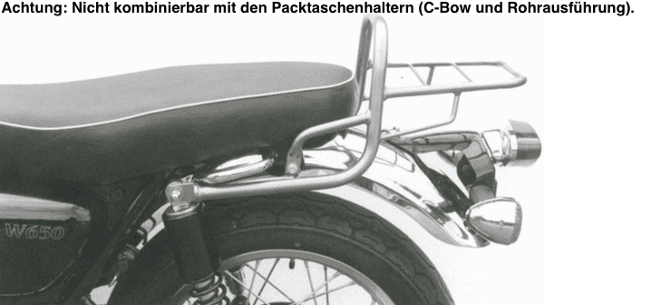 Kawasaki W 650 [1999-2016] - Bagagebro