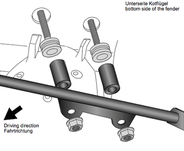 Honda CRF 1000 L Africa TW [2016-2017] - Holding Set til Support Struts 4210994 00 01
