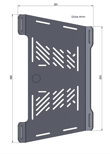 BMW G 650 GS [2011-2016] - Bagage Bridge Extension - 0