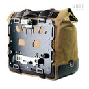 BMW R 850 R / R 1100 R [1993-2002] - Cult Canvas-Seitentasche 40–50L mit Aluminiumplatte