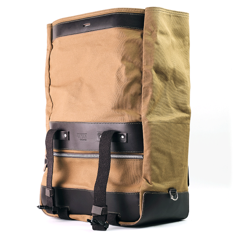 BMW R 850 R / R 1100 R [1993-2002] - Cult Canvas-Seitentasche 40–50L mit Aluminiumplatte