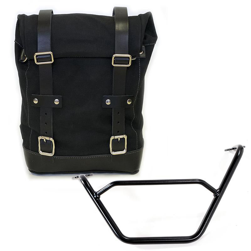 BMW R 1200 GS LC cykel [2013-2019] - sidetaske i lærred + stel GS LC