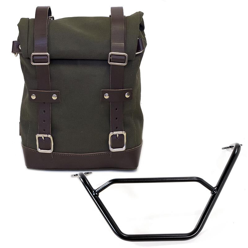 BMW R 1200 GS LC cykel [2013-2019] - sidetaske i lærred + stel GS LC