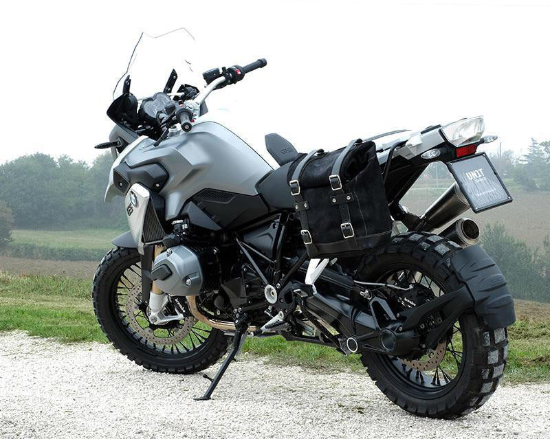BMW R 1200 GS LC cykel [2013-2019] - sidetaske i lærred + stel GS LC