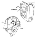 BMW R nineT 1200 Scrambler [2016-2023] - Scram Seitentasche in Canvas 22L-30L + Hilfsrahmen der -Serie