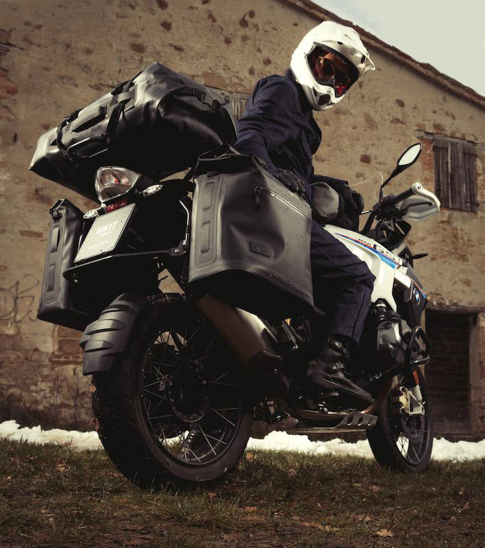BMW R nineT 1200 Roadster [2014-2023] - Khali Seitentasche aus TPU 35L - 45L + Aluminiumplatte