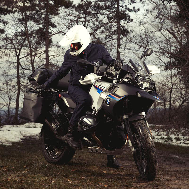 BMW R nineT 1200 Racer [2017-2020] - Zwei Khali-Seitentaschen aus TPU 35L - 45L + Paar Aluminiumplatten