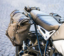 BMW R nineT 1200 Scrambler [2016-2023] - Seitentasche aus Leder + Doppelrahmen