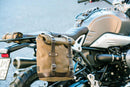 BMW R nineT 1200 Scrambler [2016-2023] - Seitentasche aus Leder + rechtsseitiger Rahmen