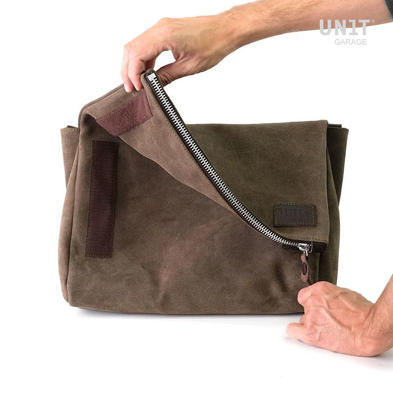 BMW F 900 GS Adventure [2024-] - Fezzan Messenger Bag Crust Leder