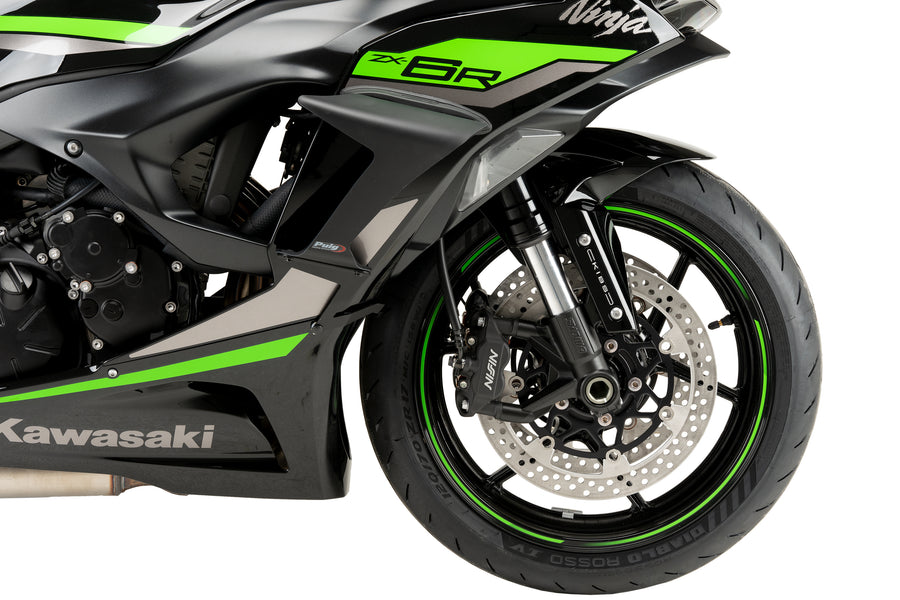 KAWASAKI ZX-6R NINJA [2025] – Race Side Spoiler – Carbon look
