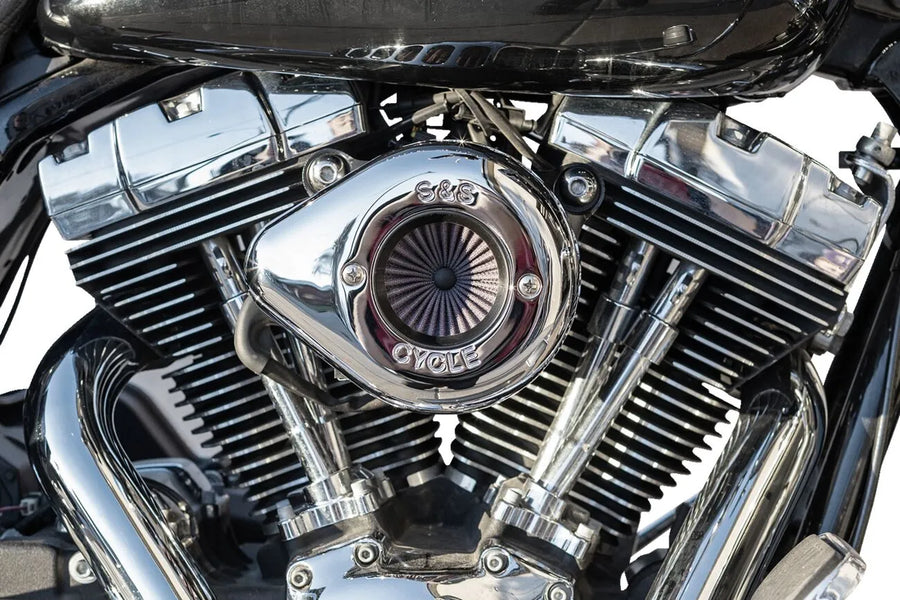 Harley-Davidson FXSBSE2 1800 Breakout CVO [2014] - Air Stinger Stealth Luftfiltersatz – Oberfläche: Verchromt – Bild 2