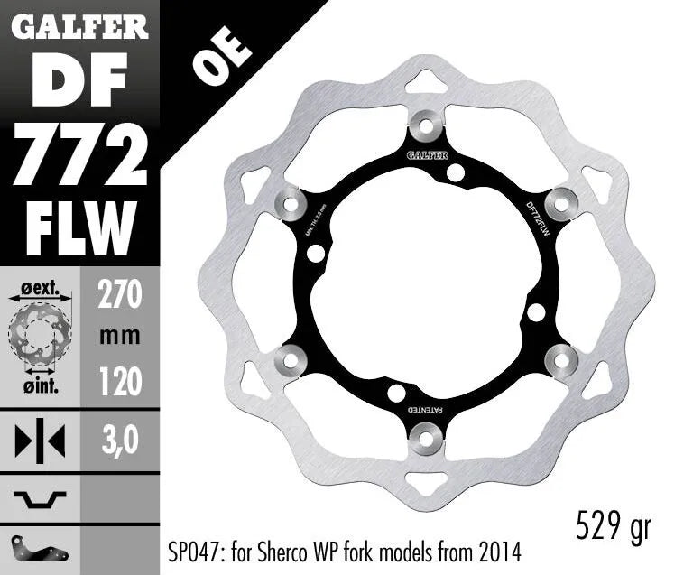 Sherco SX 2.5 250 IF [2010] - Bremsscheibe – Bild 2