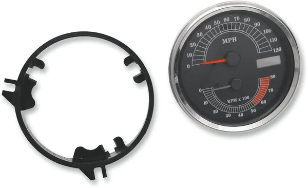 Harley Davidson Flhr [DRAG SPECIALTIES] – Elektrisk Speedometer/Omdrejningstæller